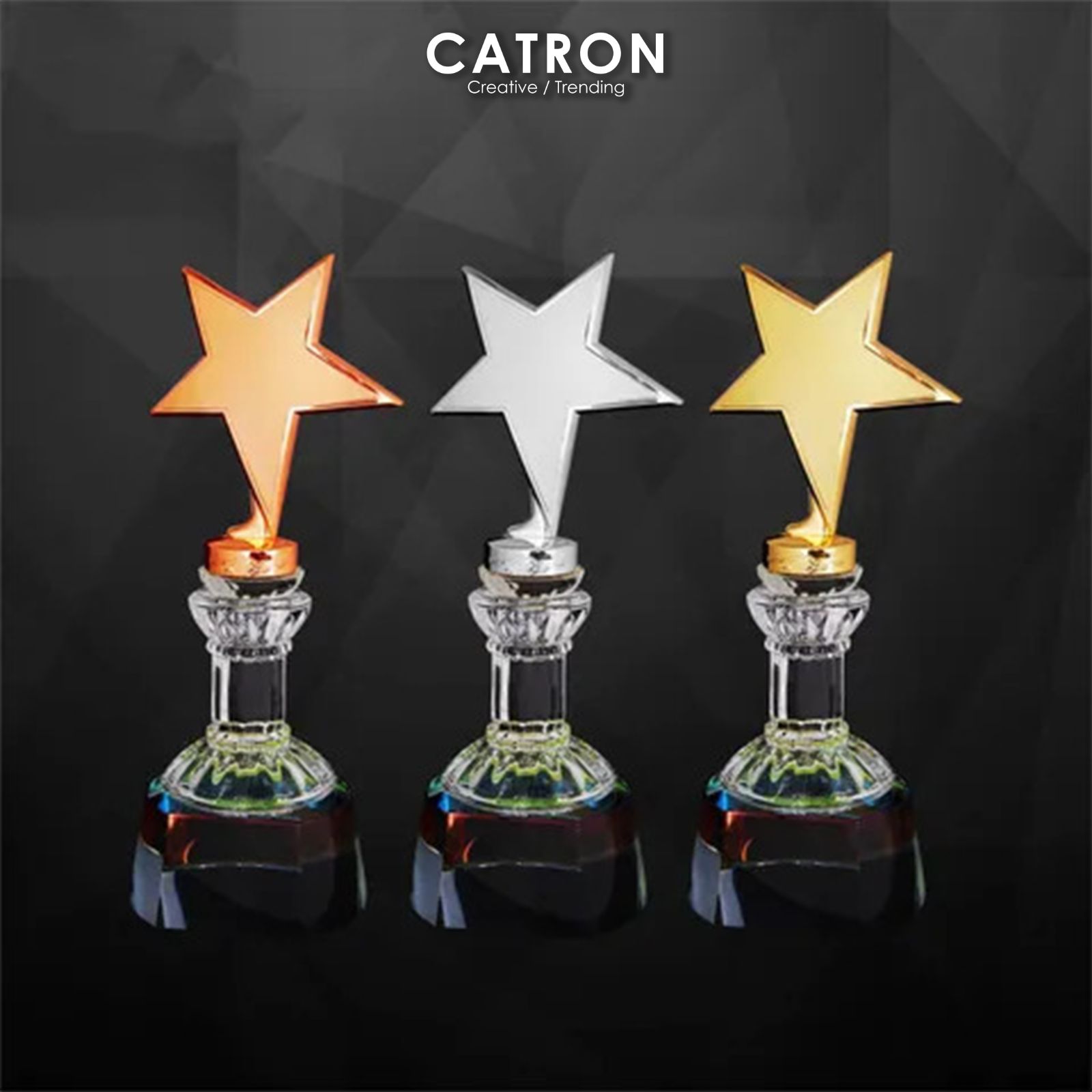 9238 - CRYSTAL TROPHY