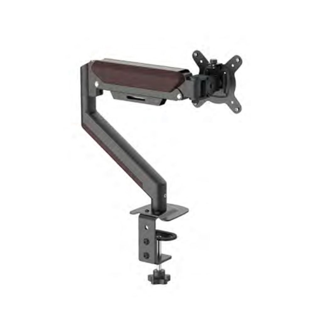 PS80 Braket Monitor Meja untuk Skrin 13"-32" | Lengan Monitor Boleh Laras | Putaran 180掳 | VESA 100x100