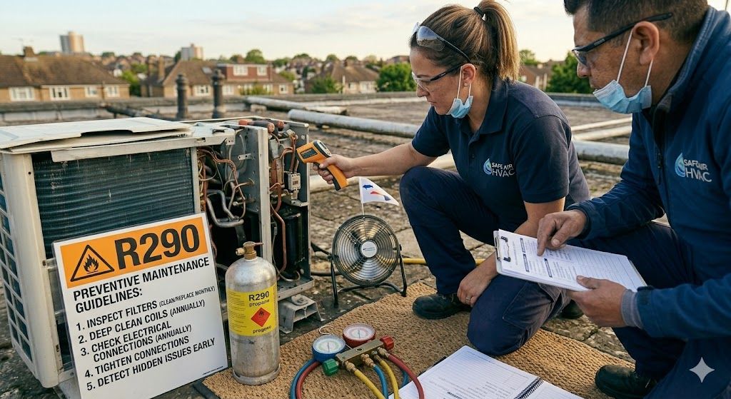 R290 preventive maintenance guidelines
