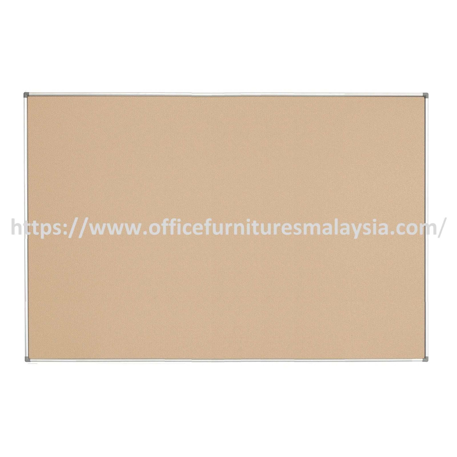 4 ft x 12 ft Notice Fabric Board OFMTN412