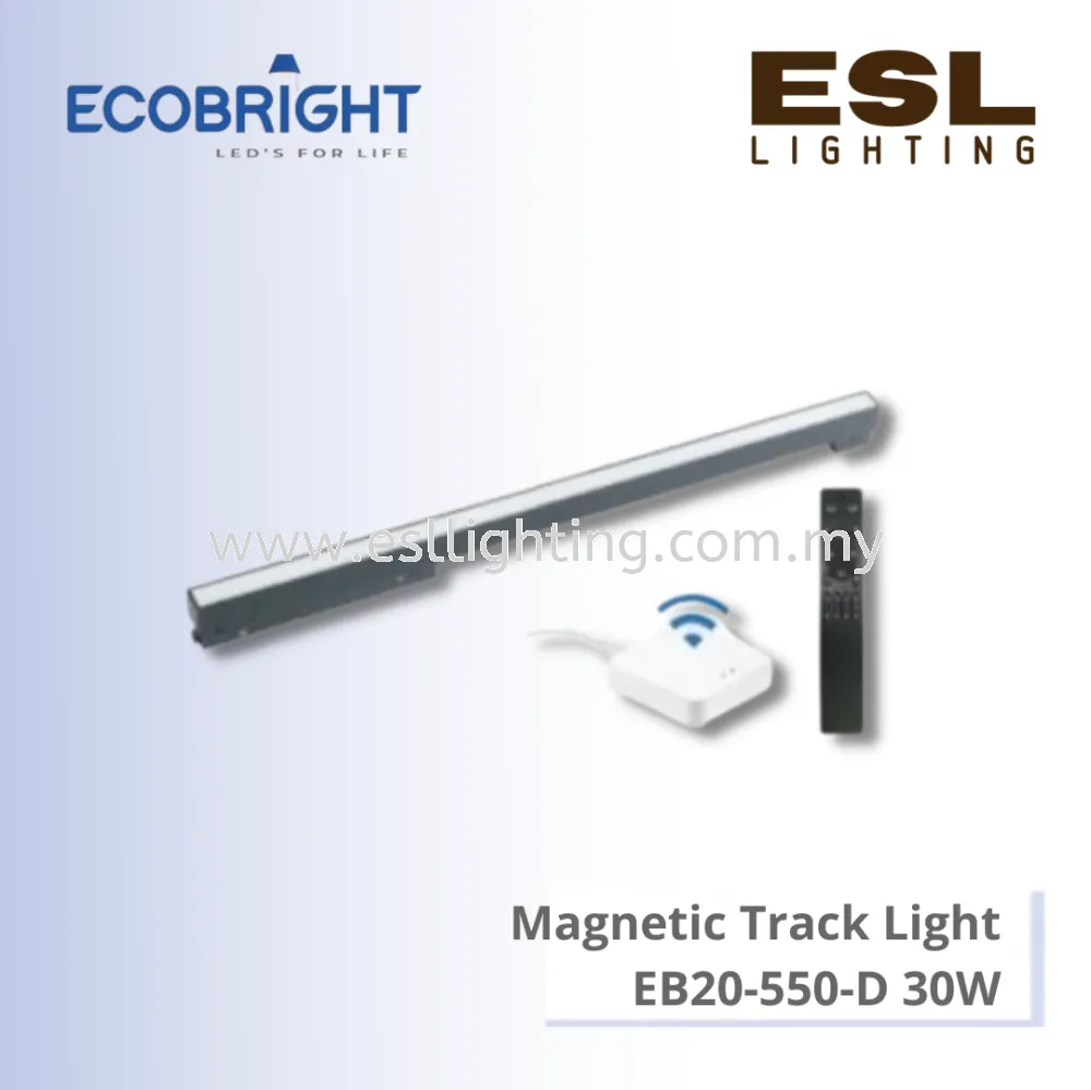 ECOBRIGHT LED Magnetic Track Light 3 Color Dimmable 30W - EB20-550-D