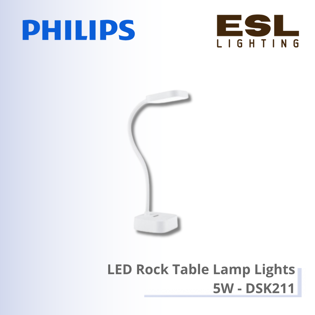 Philips LED Rock Table Lamp Lights (Mini Series) 5W - DSK211