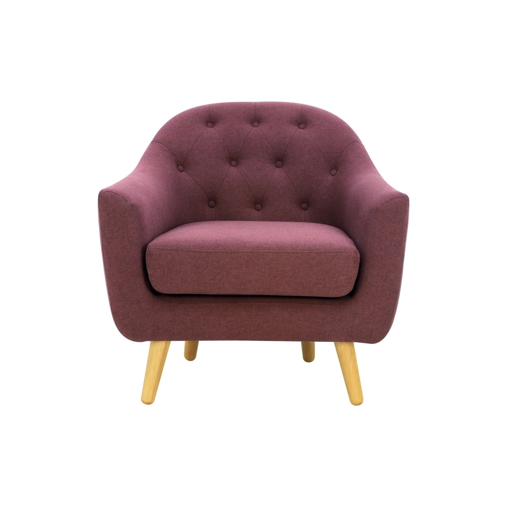 Senku 1 Seater Sofa - Pink