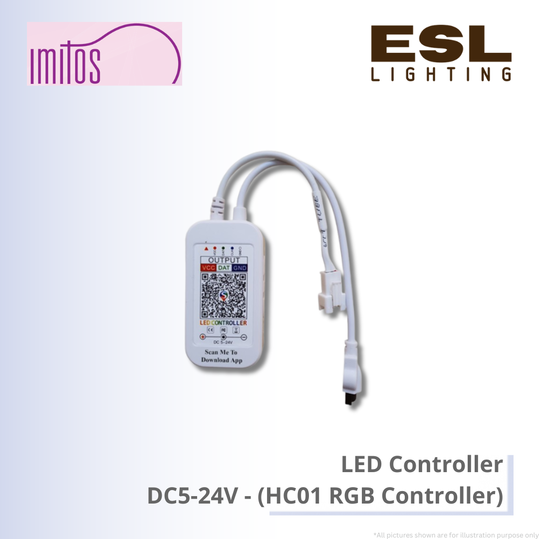 IMITOS LED Controller DC5-24V - HC01 RGB Controller
