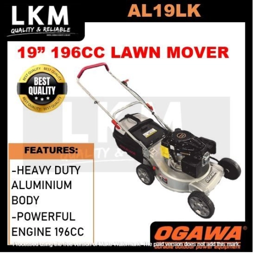 OGAWA AL19LK 19" 196CC LAWN MOVER