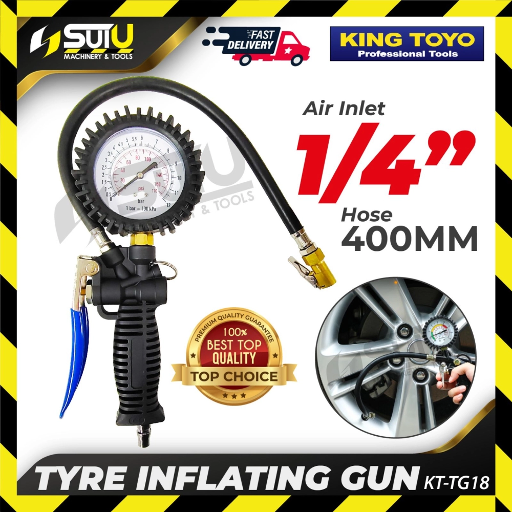KING TOYO KT-TG18 / KTTG18 1/4" Tyre Inflating Gun