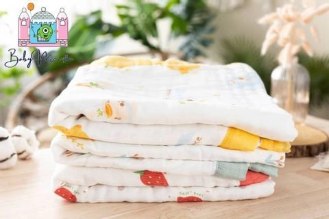 Baby Monsta 6 Layers Cotton Kids Quilt Kids Baby Blanket Kain Selimut  110*110cm Johor Bahru (JB), Malaysia Baby Clothing, Baby Accessories