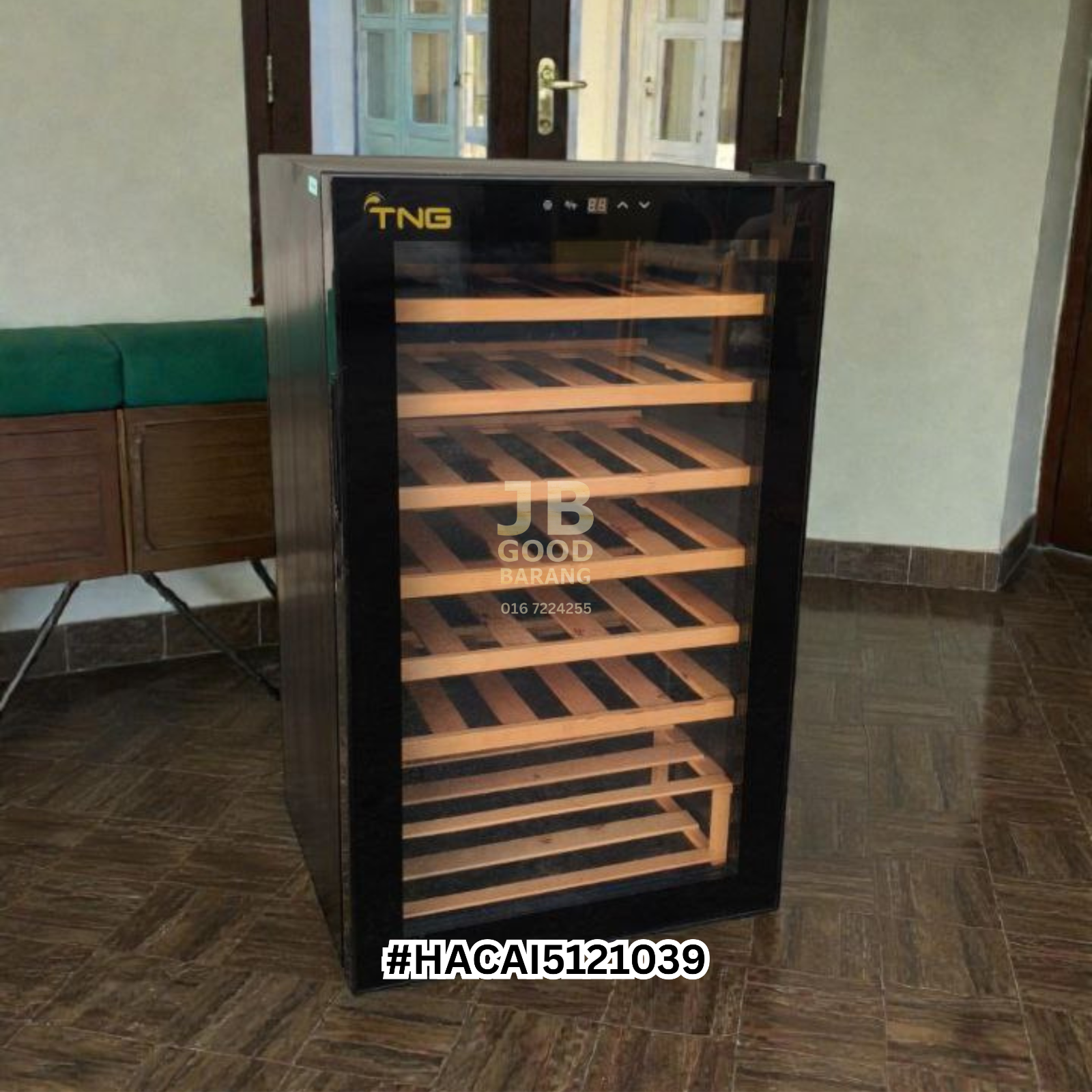 [SOLD] Good Quality TNG 33-Bottle Wine Chiller | Good Condition | Premium Used Appliance