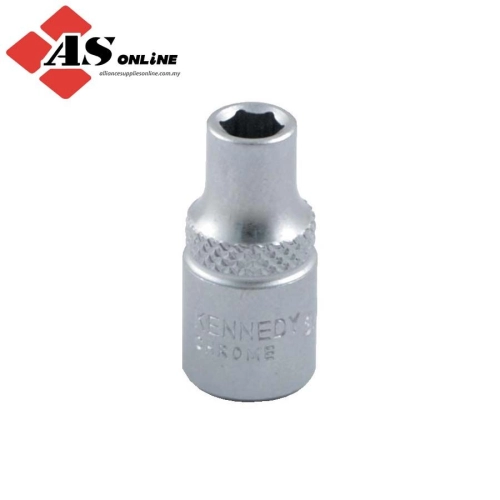 KENNEDY 1/4in. Drive, Hexagon Socket, 3/8in. A/F, Imperial, 6 Point / Model: KEN5824436K