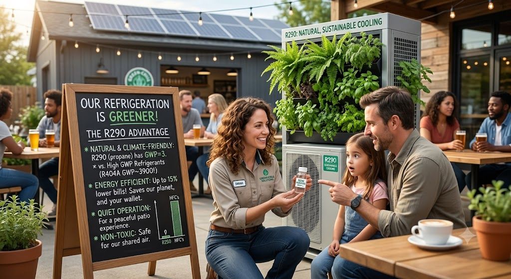 R290 refrigeration low GWP benefits