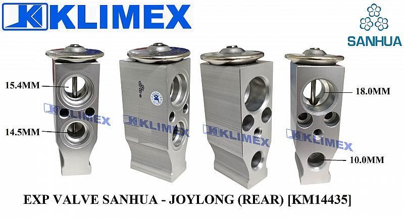 EXP VALVE SANHUA - JOYLONG (REAR) [KM14435]