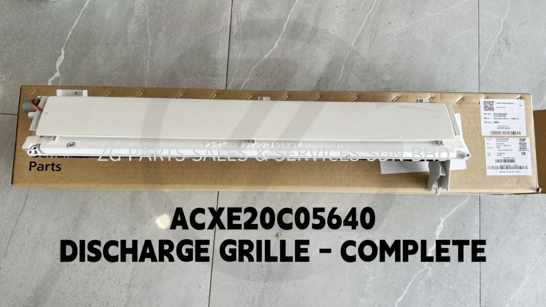 Panasonic Discharge Grille - Complete ACXE20C05640