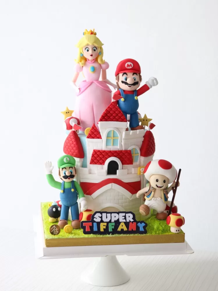 Super Mario and Friends Cake 2