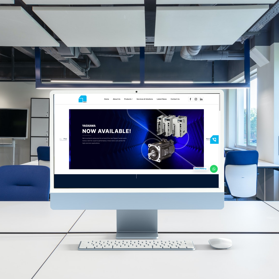 Industrial Automation & Control Systems Web Design | SEO | Digital Marketing | Penang