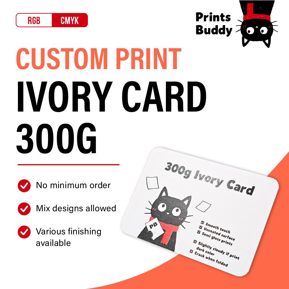 300gsm Ivory Card