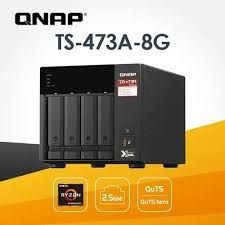 QNAP 4BAY NAS AMD RYZEN 4CORE/8GB TS-473-8G