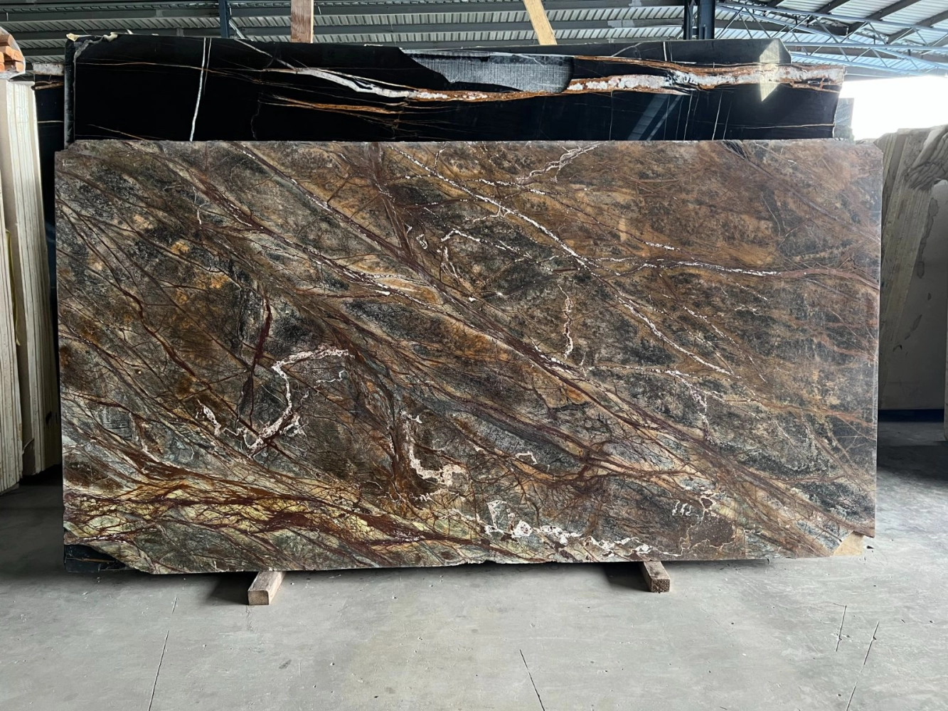 Forest Brown Marble