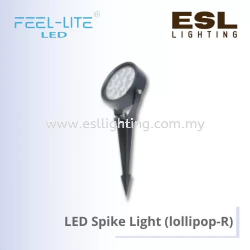 FEEL LITE LED SPIKE LIGHT LOLLIPOP ROUND 12W - LOLLIPOP R12W