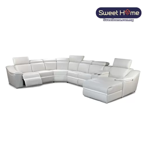 Half Leather comfort L-Shape sofa Penang