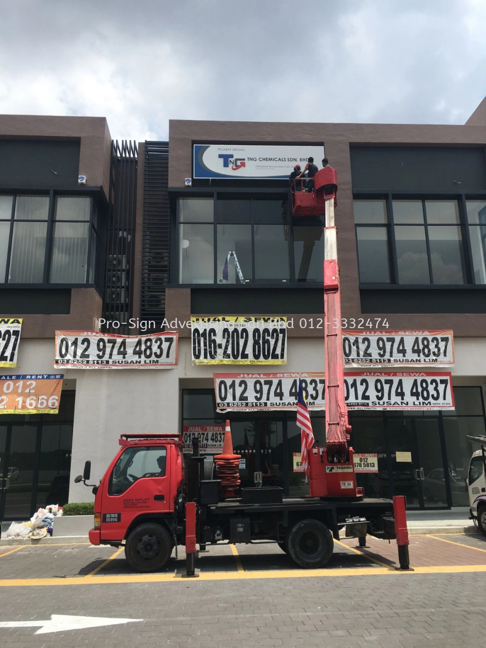 3D SIGNBOARD AND ACRYLIC PANEL (TNG, KUALA LANGAT, 2020)