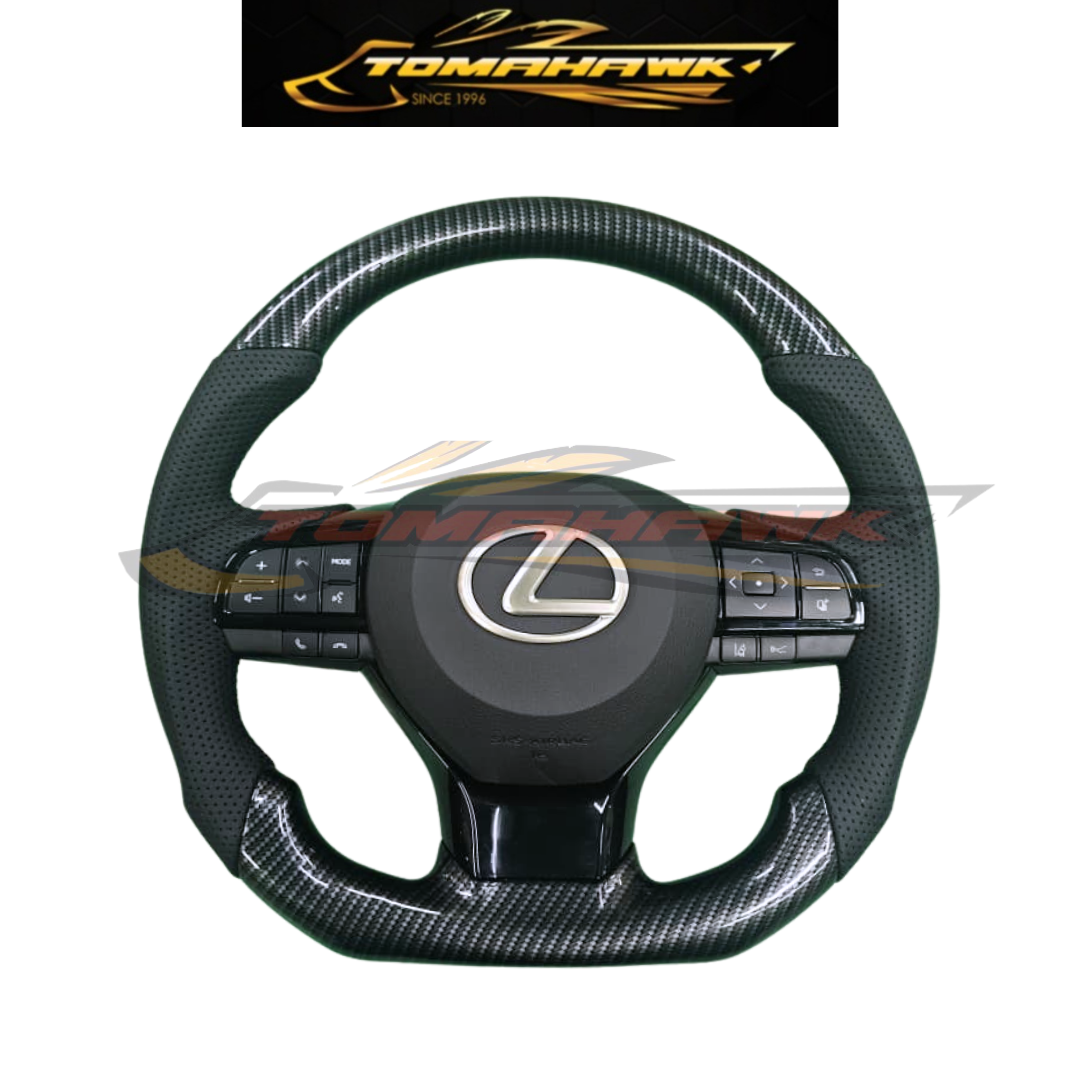 Toyota / Lexus LX570 Design Carbon Finish / Piano Black Executive Style Steering Wheel
