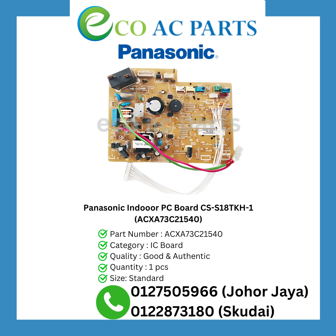 Panasonic Indooor PC Board CS-S18TKH-1 (ACXA73C21540)