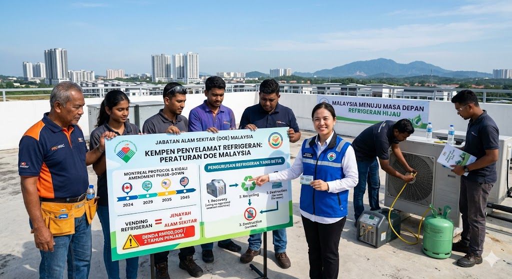 Malaysia DOE refrigerant environmental legislation