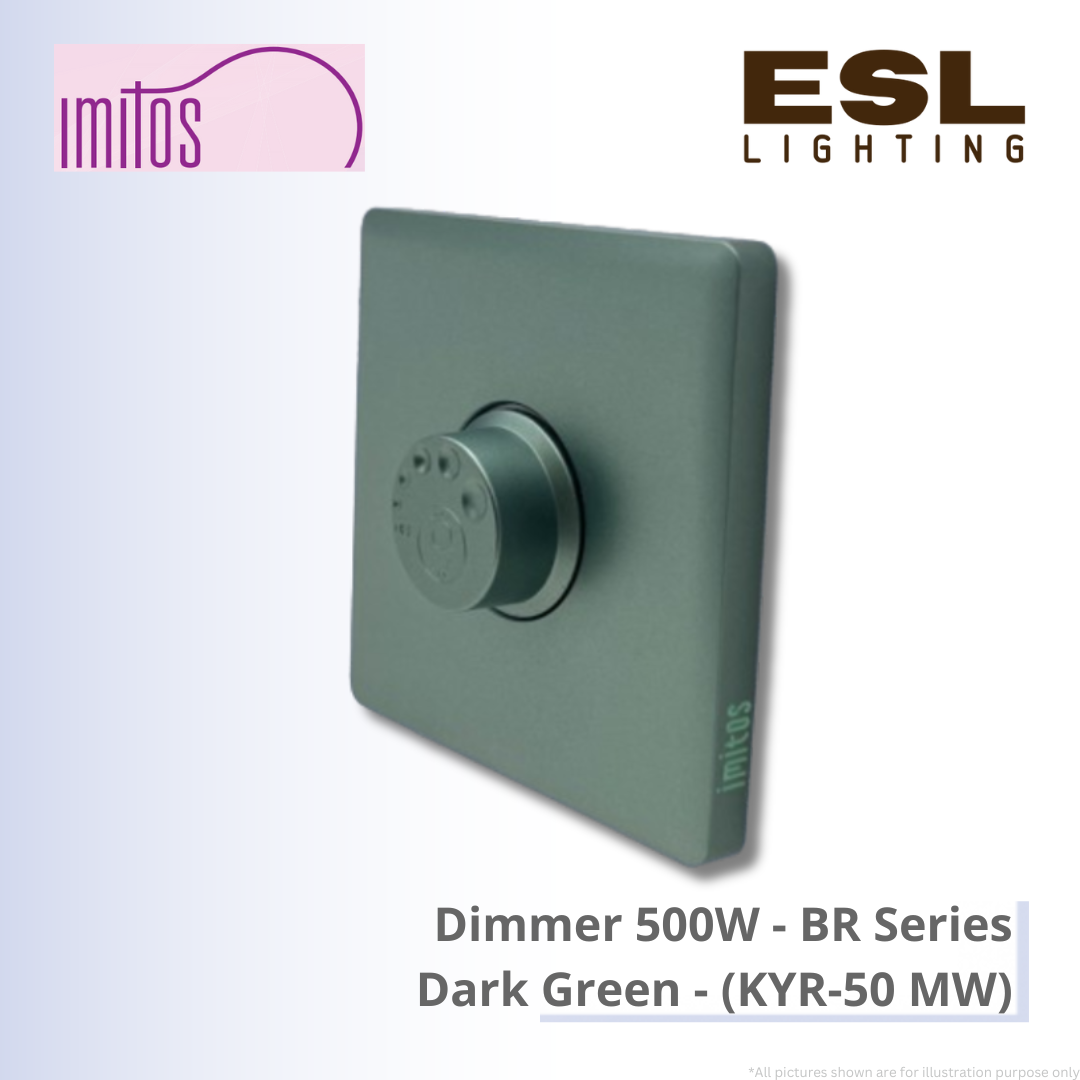 IMITOS Computer Socket (CAT-6) (BR Series) Dark Green - KY1-C6 MW [SIRIM]
