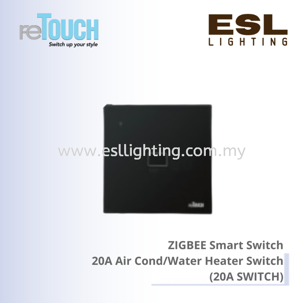 RETOUCH Zigbee Smart Switch - 20A Air Cond/Water Heater Switch - 20A Switch