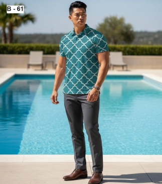 Custom Batik Sublimation T-Shirt