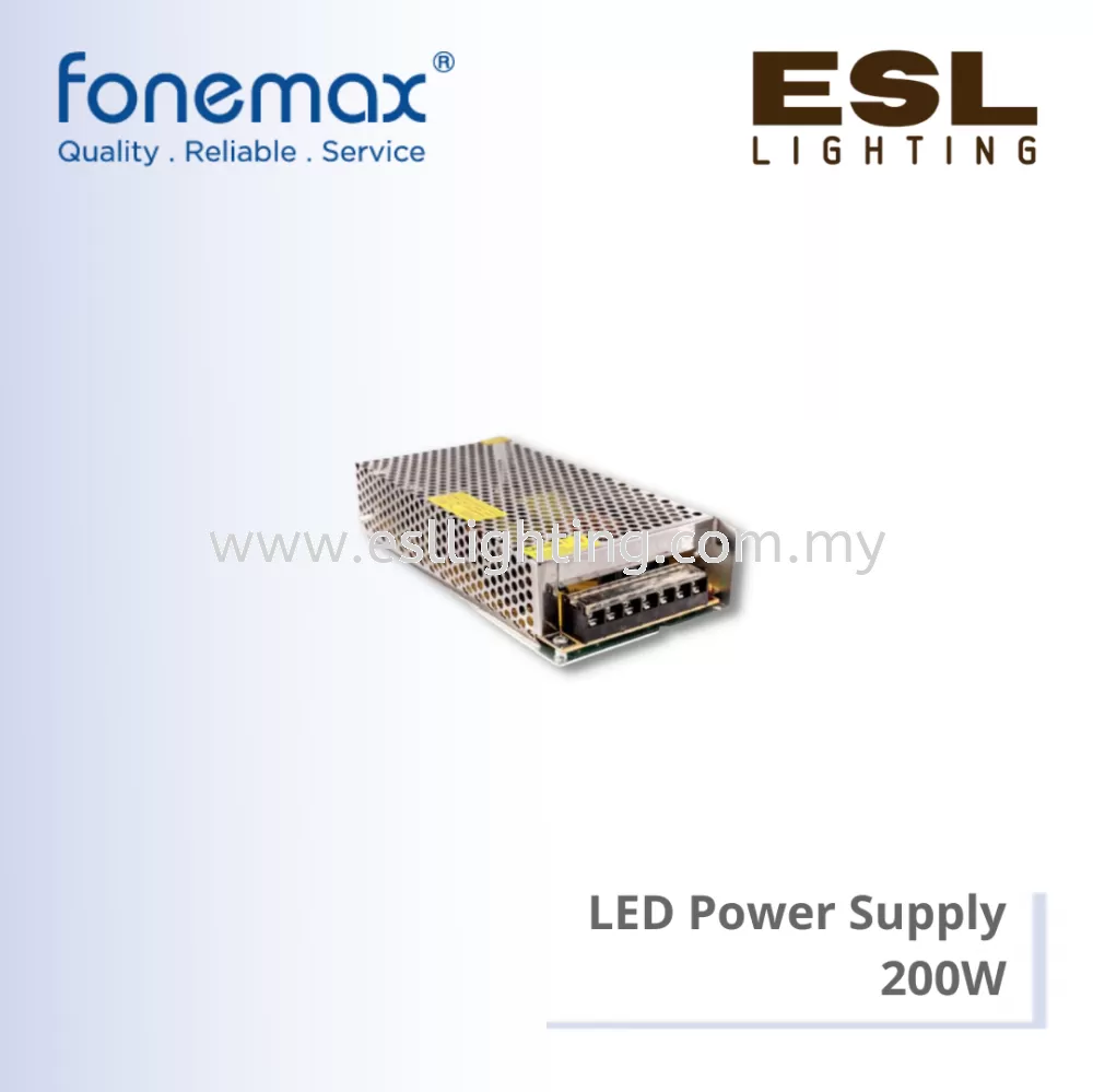  FONEMAX LED Power Supply 200W - S-200-12