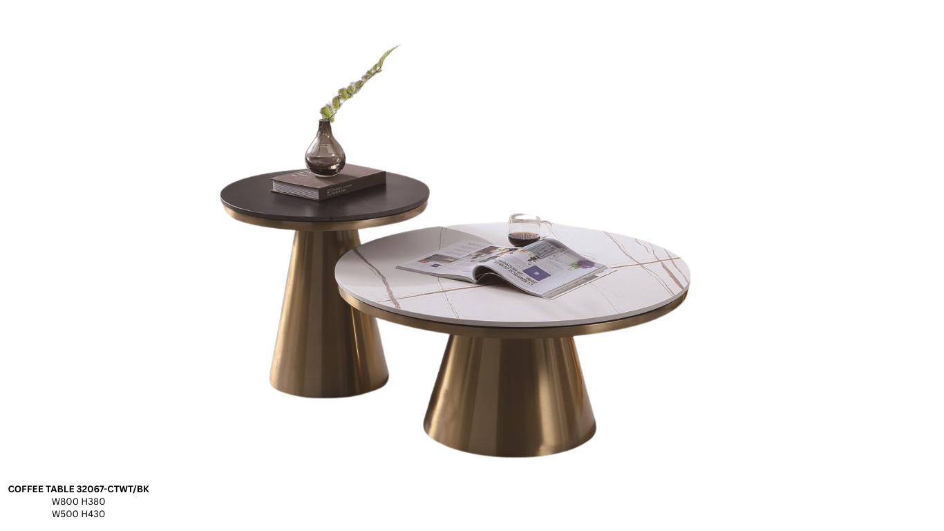 COFFEE TABLE YG-32067-CTWT/BK