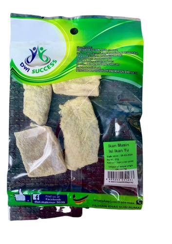 Ikan Masin Isi Yu 60G RM 5.00 X5 Pack C.Dwi Success