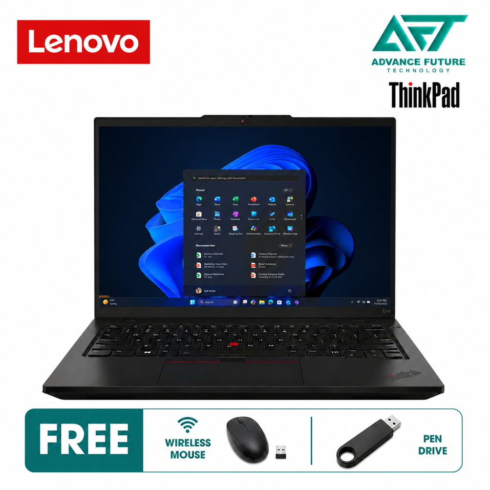Lenovo ThinkPad L14 Gen 6 21S6005PMA 14'' WUXGA Business Laptop Black ( Intel Core Ultra 5 225U, 16GB, 512GB SSD, Intel, W11Pro )