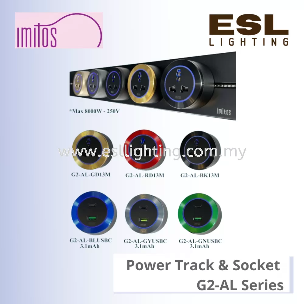 IMITOS G2 Power Track System G2-AL Series G2-GL Series G2-SL Series