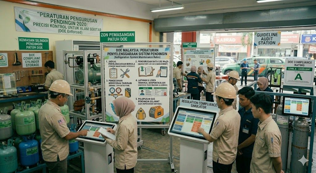 refrigeration system maintenance rules Malaysia DOE