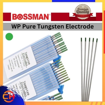 BOSSMAN WELDING ACCESSORIES BWP16150 / BWP24150 WP PURE TUNGSTEN ELECTRODE  ( GREEN ) 