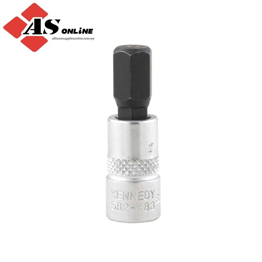 1/4in. Drive, Hexagon Bit Socket, 8mm, Metric, 6 Point / Model: KEN5824830K