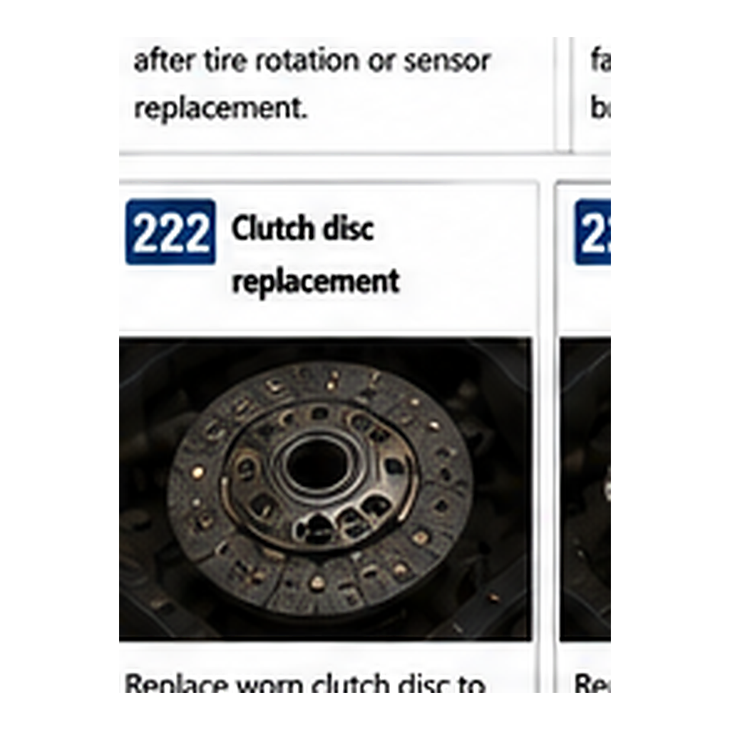 Clutch Disc Replacement