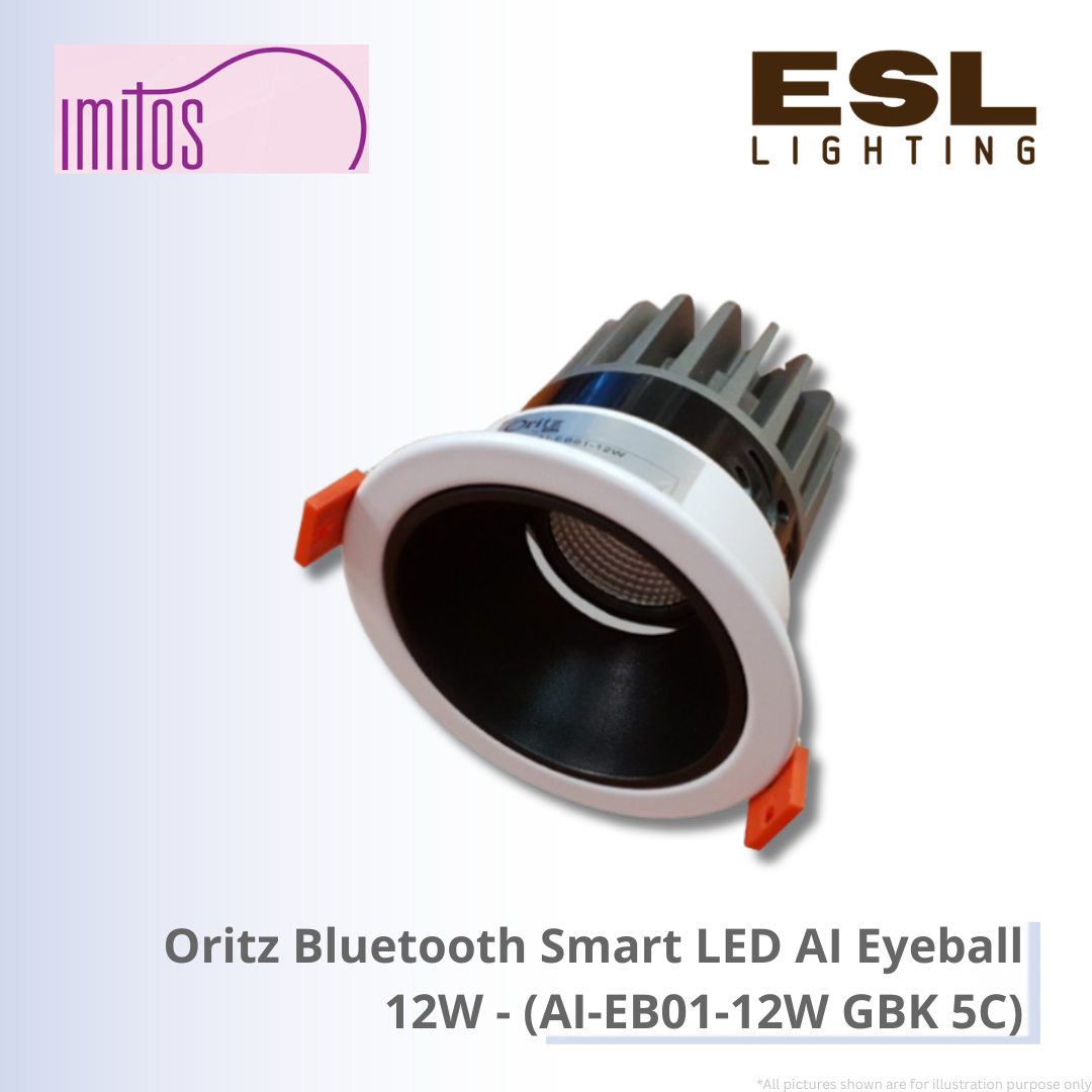 IMITOS Oritz Bluetooth Smart LED AI Eyeball 12W - AI-EB01-12W GBK 5C