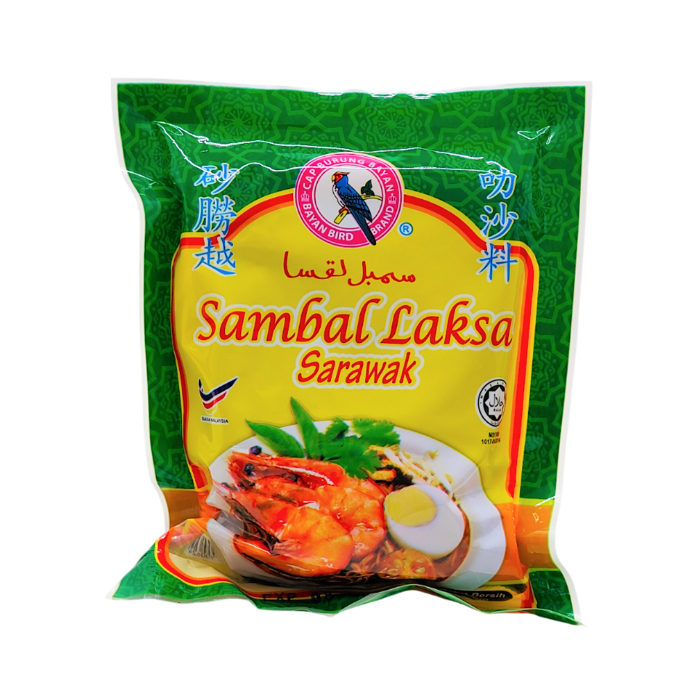 Cap Burung Bayan Sambal Laksa Sarawak / Laksa Paste 300g