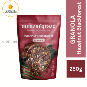 Amazin' Graze Hazelnut Blackforest Granola (250g) EXP DATE : 10 MAY 2025