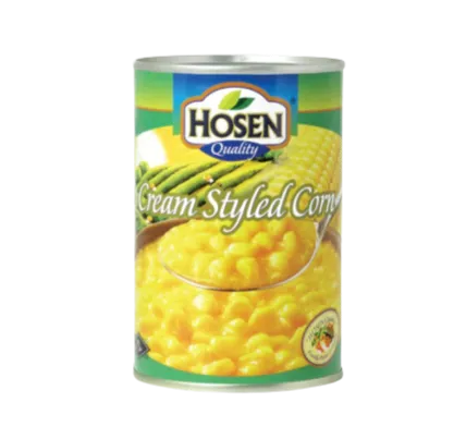 HOSEN CREAM STYLED CORN 425G/ 1CTN