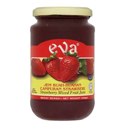 EVA STRAWBERRY JAM 450G/ 1CTN