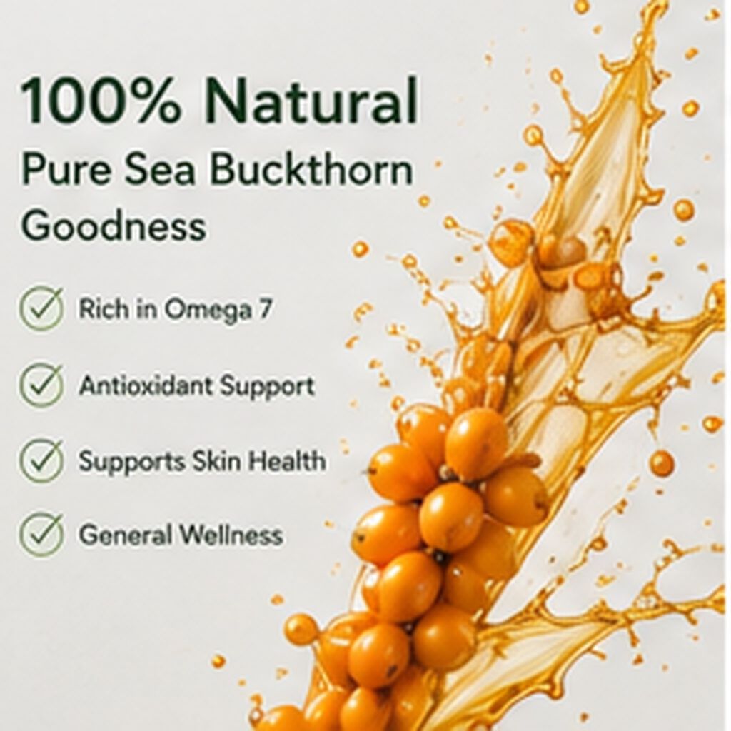 Natural Sea Buckthorn Goodness for Health and Beauty