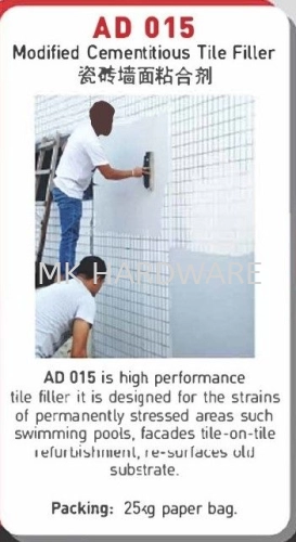 AD 015 MODIFIED CEMENTITIOUS TILE FILLER