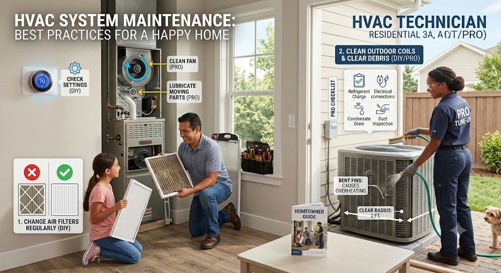 HVAC system maintenance best practices