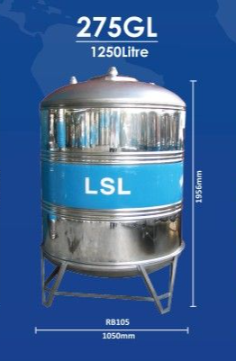 STAINLESS STEEL WATER TANK - RB105