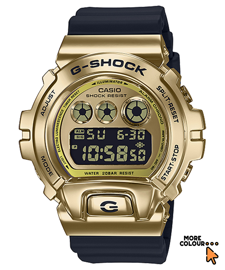 GM-6900 | G-Shock Metal Bezel & 6900 Triple-Graph