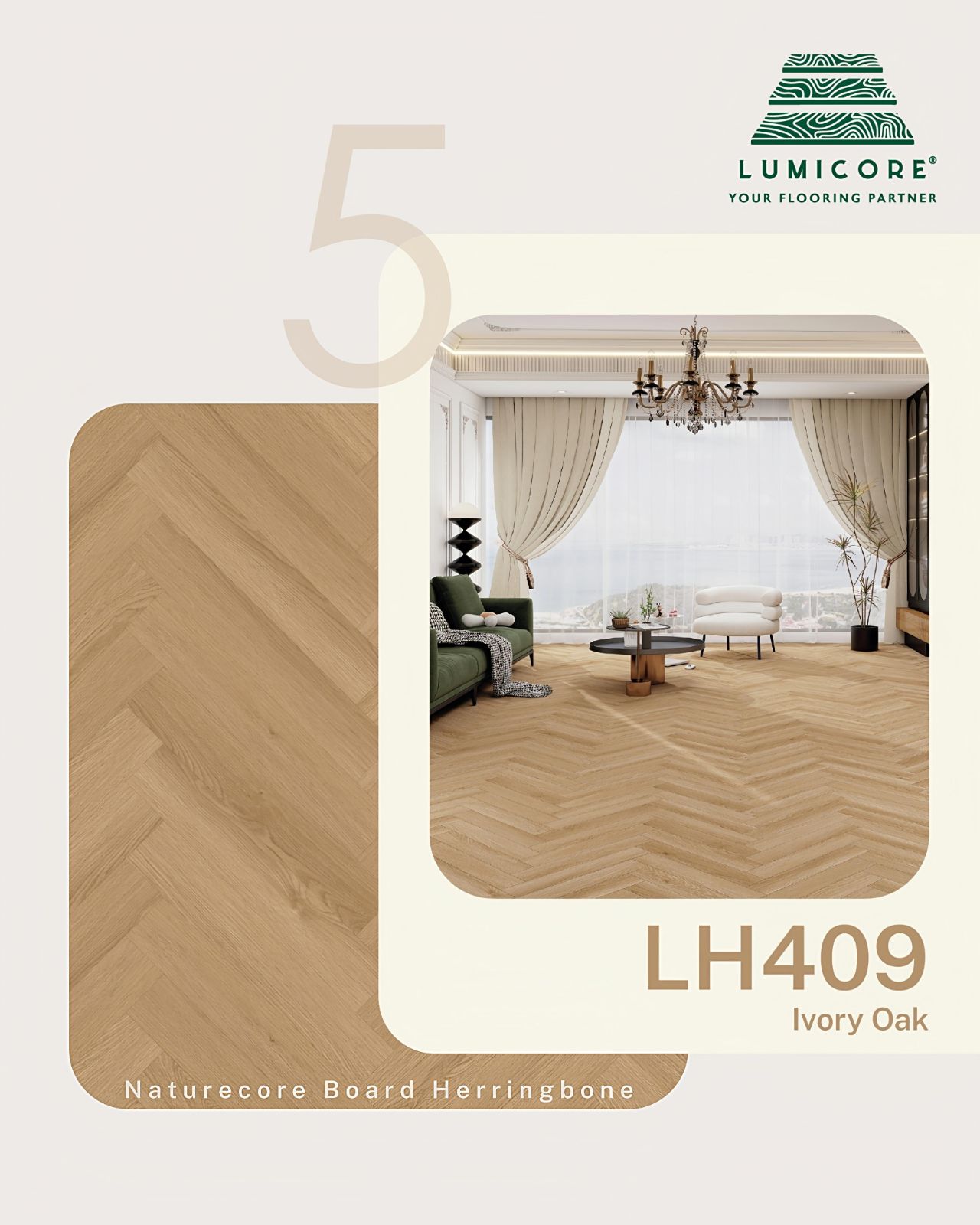 NatureCore Herringbone LHB409